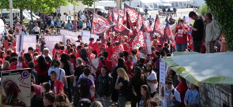 Manifestation à Alès le 11 mai 2013